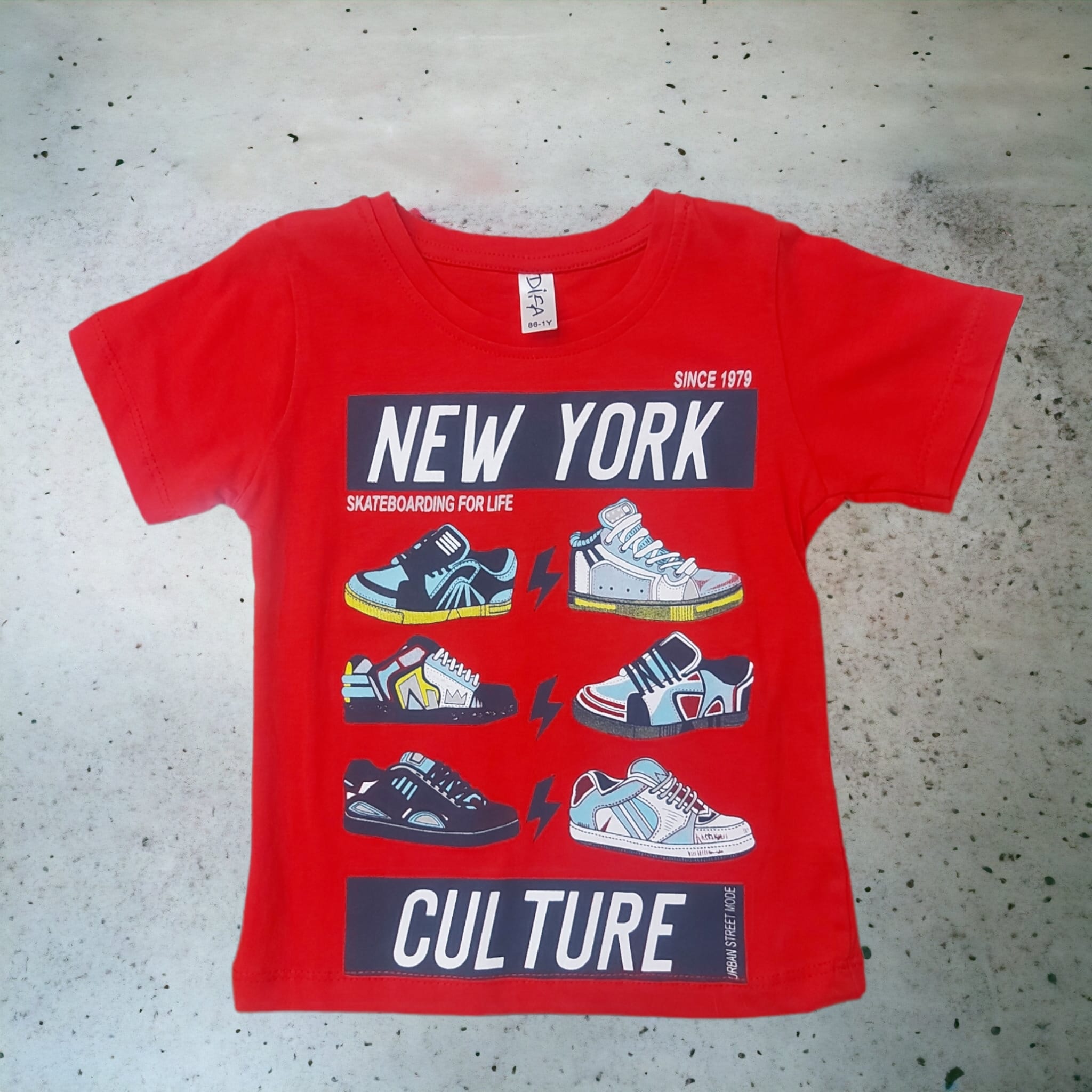 KIRMIZI NEWYORK TSHIRT